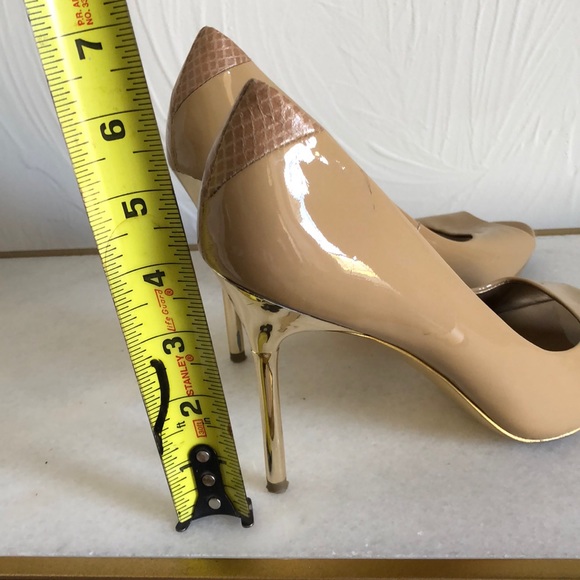 Sam Edelman Nude Peep Toe Heels - Picture 8 of 8